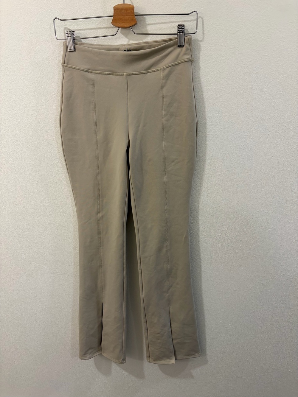 ALO Yoga Beige Flare Pants